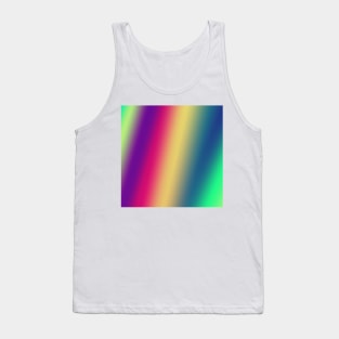 red blue green abstract texture pattern Tank Top